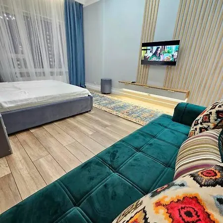 92 Уютная Квартира В Жк 4You Almaty Exterior photo
