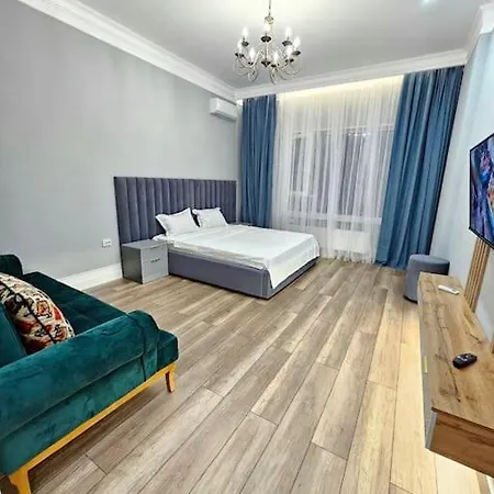 92 Уютная Квартира В Жк 4You Almaty Exterior photo